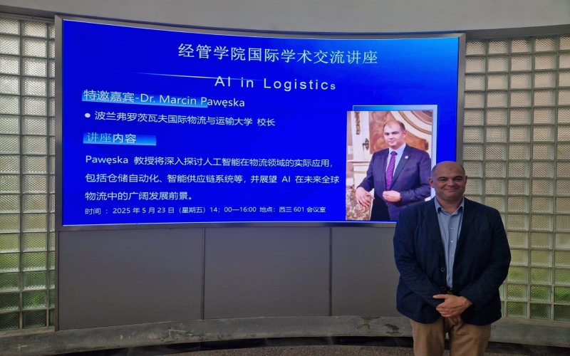 REKTOR MWSLiT WE WROCŁAWIU Z WIZYTĄ W PARTNERSKIEJ UCZELNI W NINGBO (CHINY)