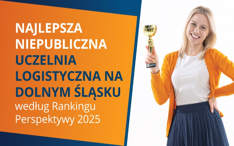 II MIEJSCE NA DOLNYM ŚLĄSKU WŚRÓD UCZELNI NIEPUBLICZNYCH WEDŁUG RANKINGU PERSPEKTYWY 2025