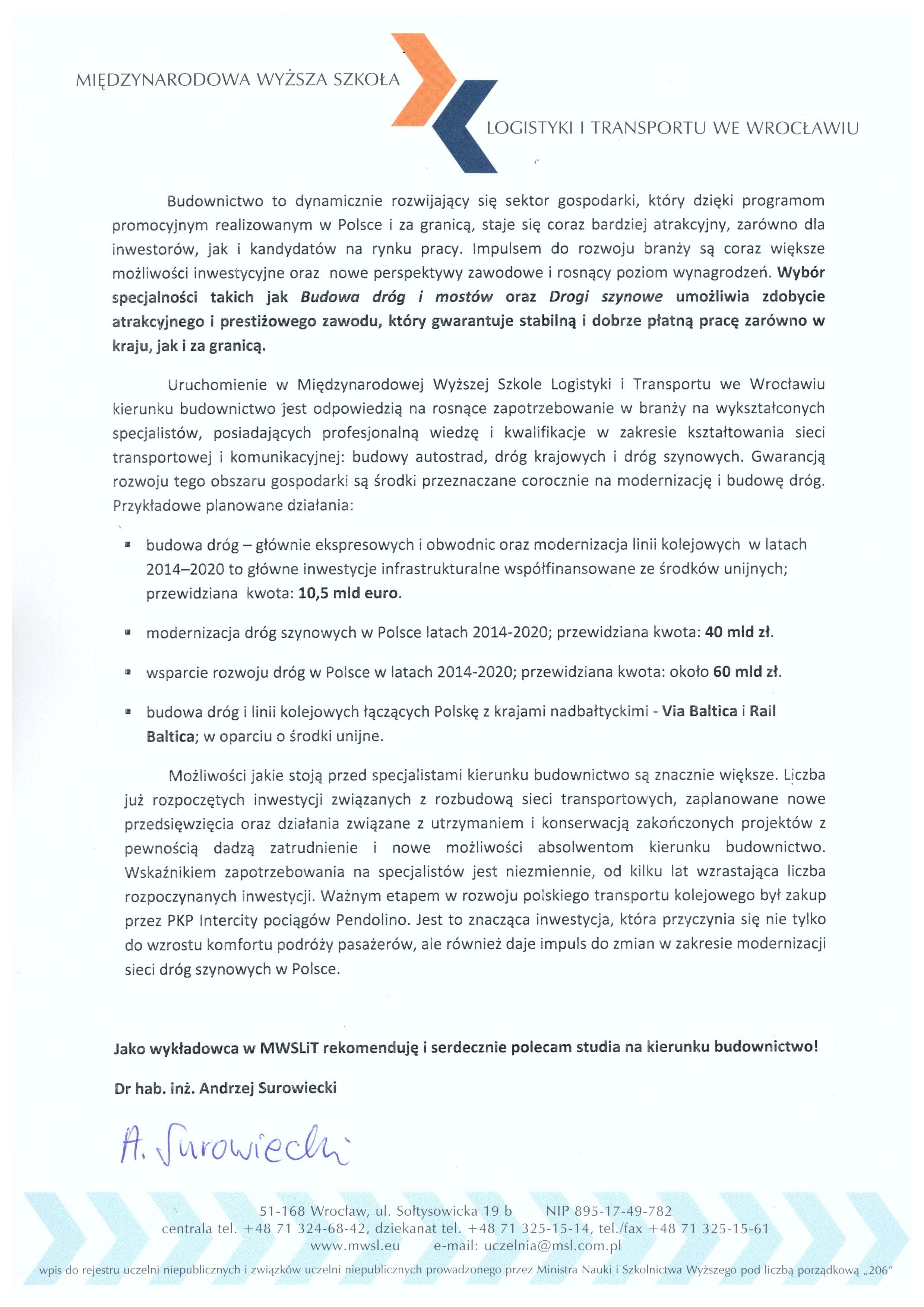 rekomendacja surowiecki